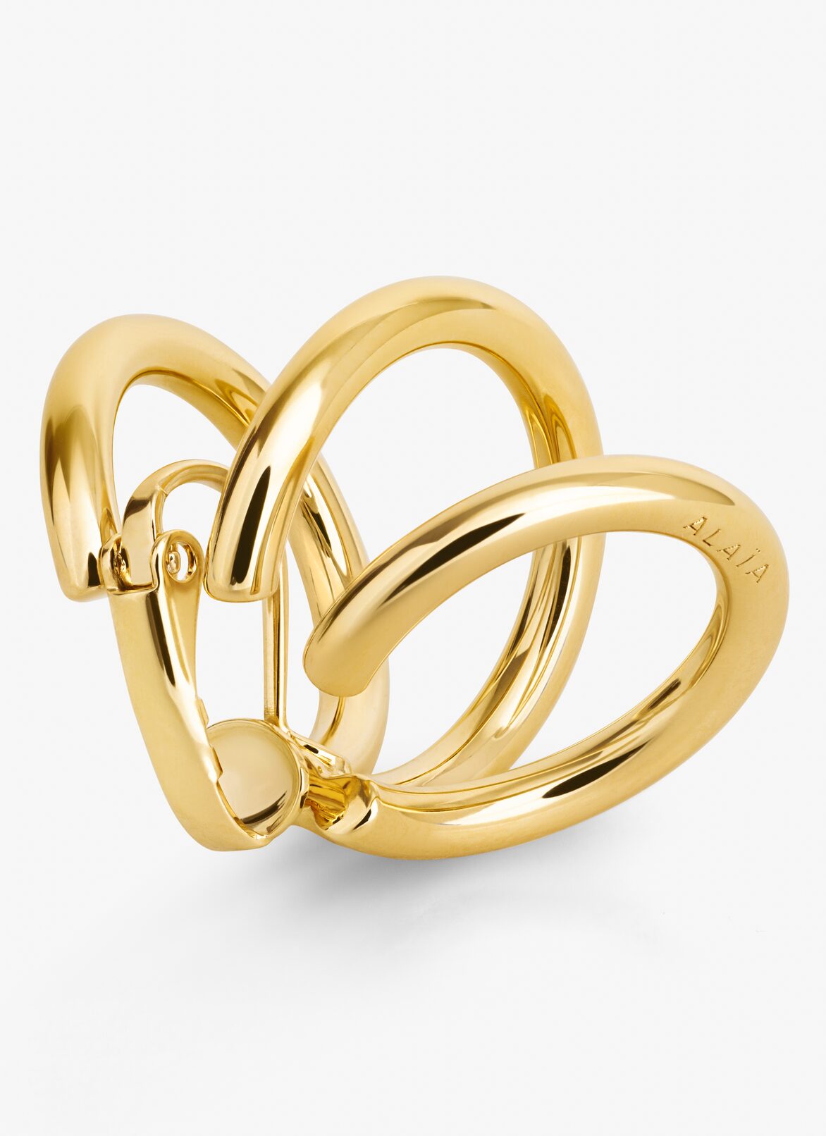 LOOP EARCUFF SMALL ALAÏA GOLD LOOP EARCUFF SMALL